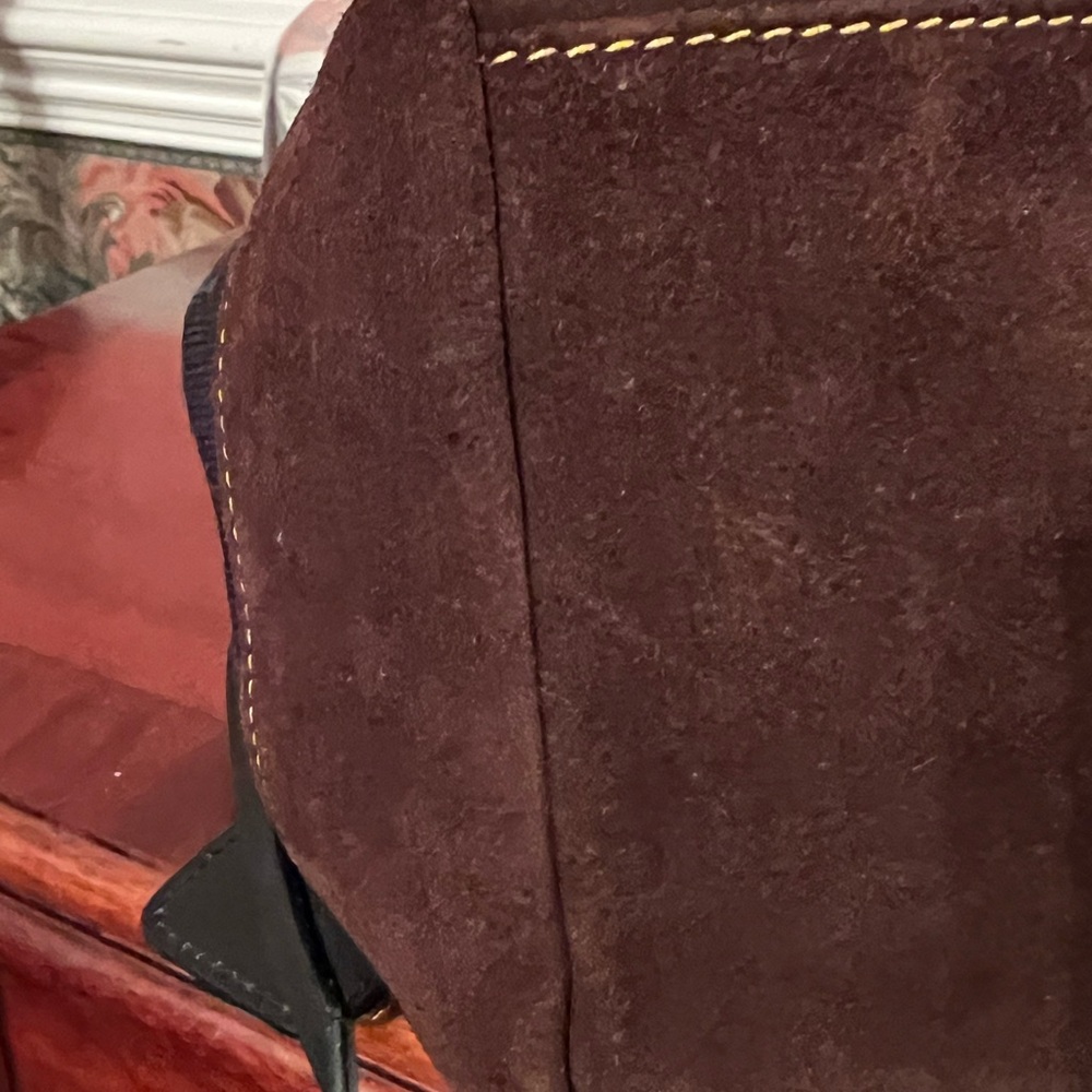 Dooney & Bourke Large Black Watch Tartan Plaid Shoulder Bag w/Wristlet (2pcs.) - Picture 6 of 14